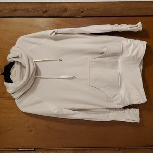 Cream lululemon don't hurry be happy fleece